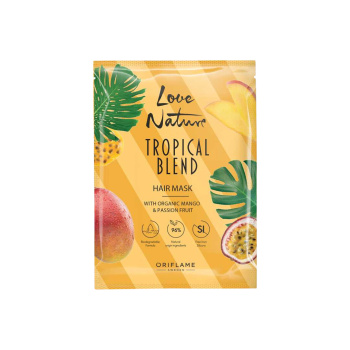 Tropical Blend Hair Mask with Organic Mango & Passion Fruit